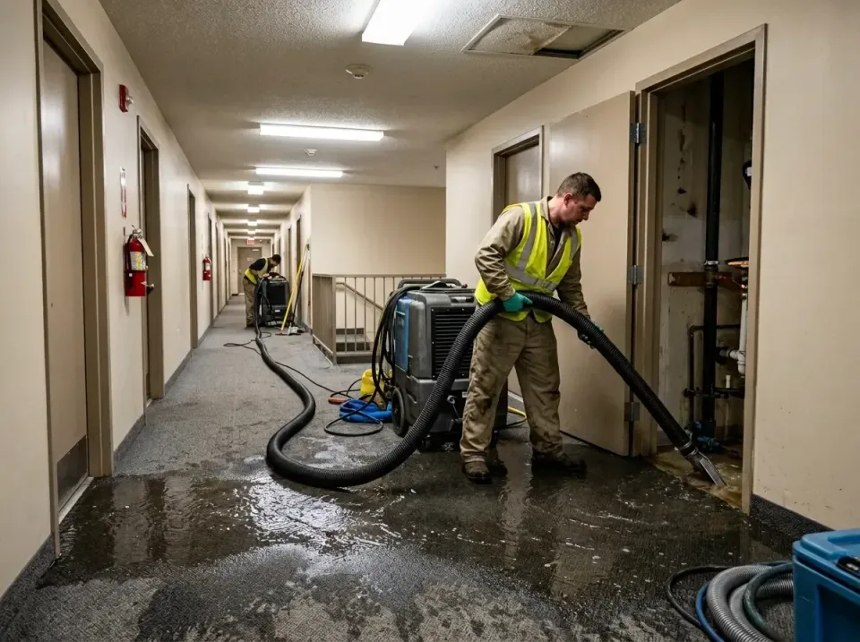 multi-unit-apartment-hallway-f-005 — frequently asked questions, Emergency Burst Pipe Water Extraction & Removal in Carney,…